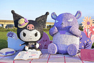 桃園仙草嘉年華「紫邀你」 9大「酷洛米」主題裝置穿梭浪漫紫色花海