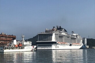 基隆港國際郵輪旅客再創新高 藝文表演迎賓展現在地特色